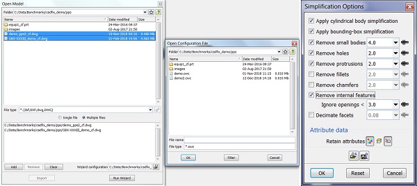 CADfix-PPS-batch-process-automatic-simplification-options